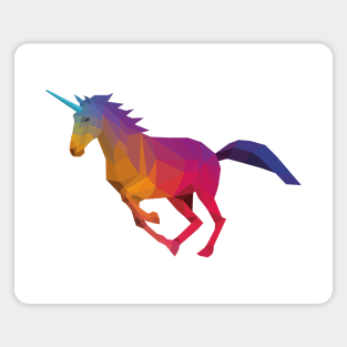 Rainbow Unicorn Magnet